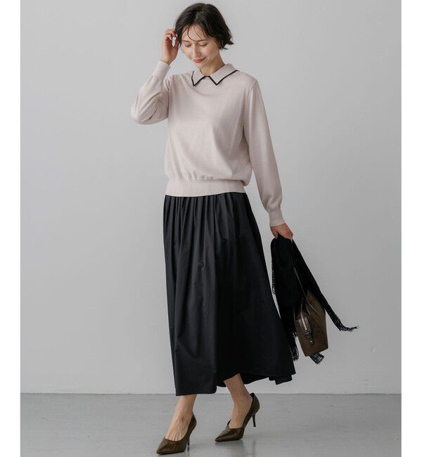 23区「【LEE掲載】ウールカシミヤ レース ストール」|ストール|