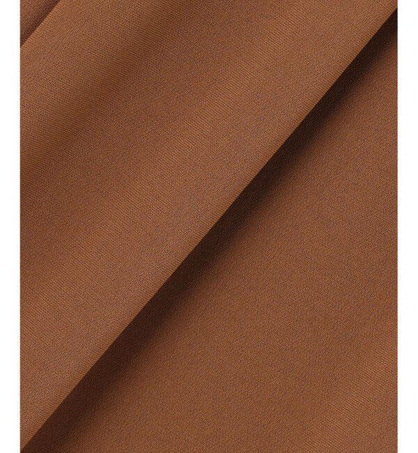 BEIGE,「【STORY 掲載】GYPSUM / シルキータッチ セミワイドタックパンツ」|その他|