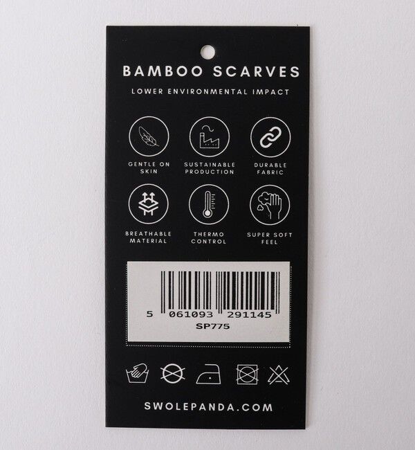 NOLLEY'S goodman「【SWOLE PANDA/スウォールパンダ】BAMBOO SCARVES 30」|マフラー|