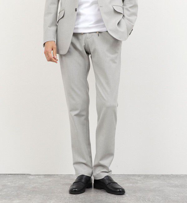 NOLLEY'S goodman「《ビジネス/セットアップ対応》モナルーチェPT 26AW」|チノ|グレイッシュベージュ