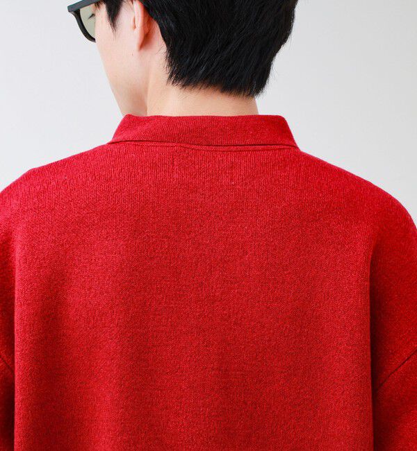 GLOSTER「Collared wool JK 衿付きニットカーディガン」|ニット・セーター|