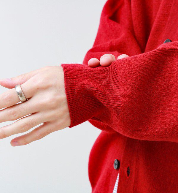 GLOSTER「Collared wool JK 衿付きニットカーディガン」|ニット・セーター|