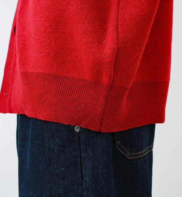 GLOSTER「Collared wool JK 衿付きニットカーディガン」|ニット・セーター|