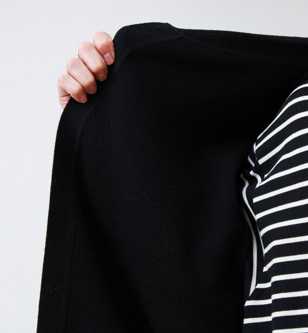 GLOSTER「Collared wool JK 衿付きニットカーディガン」|ニット・セーター|