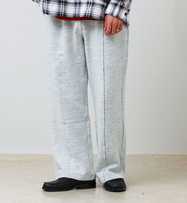 GLOSTER「【BOY BACK FANCY】裏配色フリース スウェットパンツ」|その他|