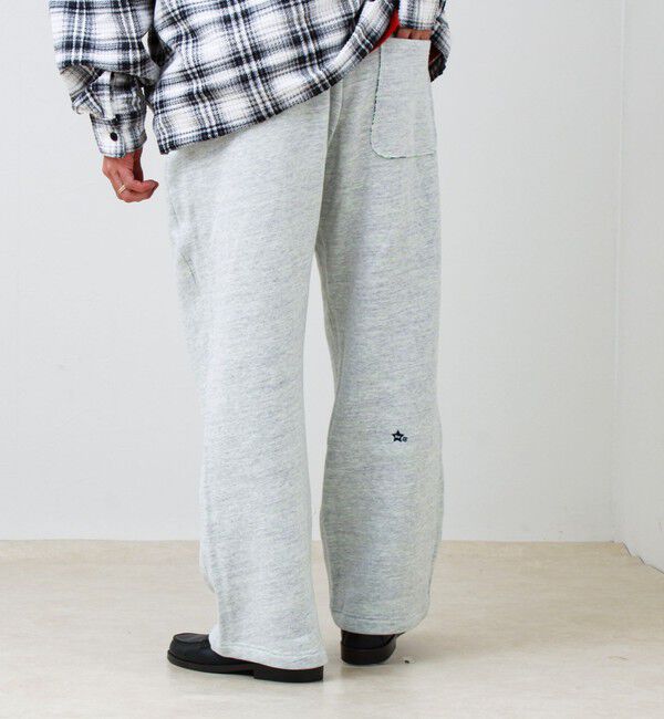 GLOSTER「【BOY BACK FANCY】裏配色フリース スウェットパンツ」|その他|