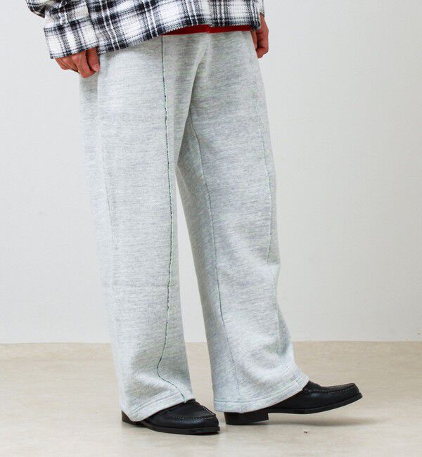 GLOSTER「【BOY BACK FANCY】裏配色フリース スウェットパンツ」|その他|
