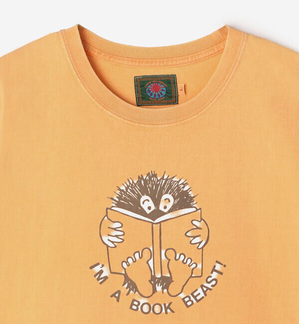  「MODUCT | クルーネックTシャツ "I'M A BOOK BEAST!" MEN」|Tシャツ・カットソー|