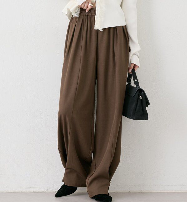  「裾ボタンイージースラックス」|チノ|