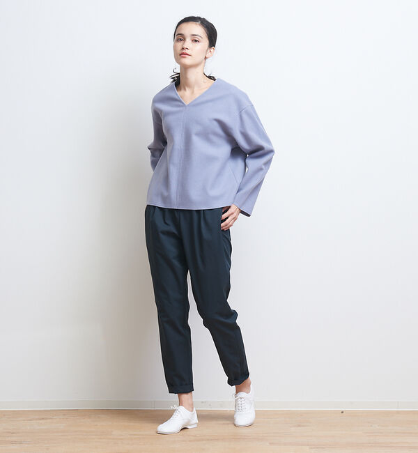 collex「圧縮Vネックブラッシュプルオーバー」|Tシャツ・カットソー|