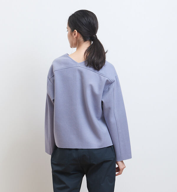 collex「圧縮Vネックブラッシュプルオーバー」|Tシャツ・カットソー|