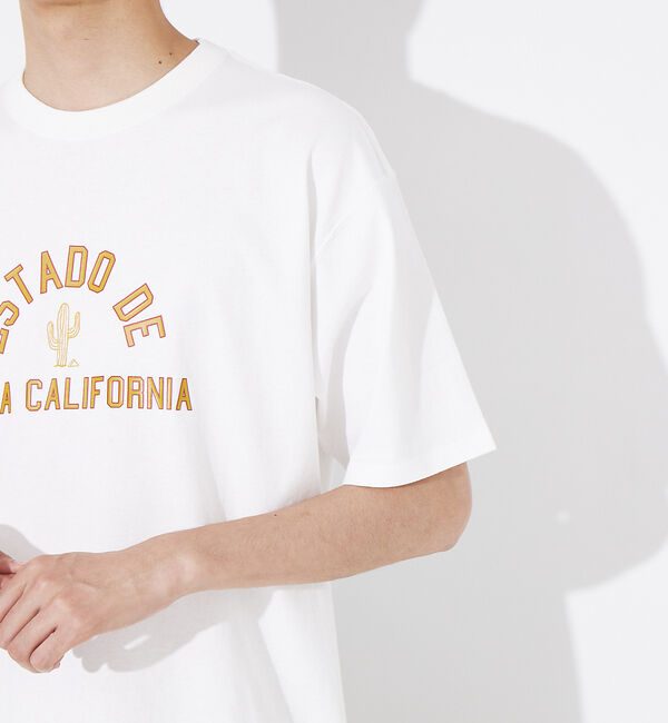 ABAHOUSE「サボテンカレッジロゴ Tシャツ」|Tシャツ・カットソー|