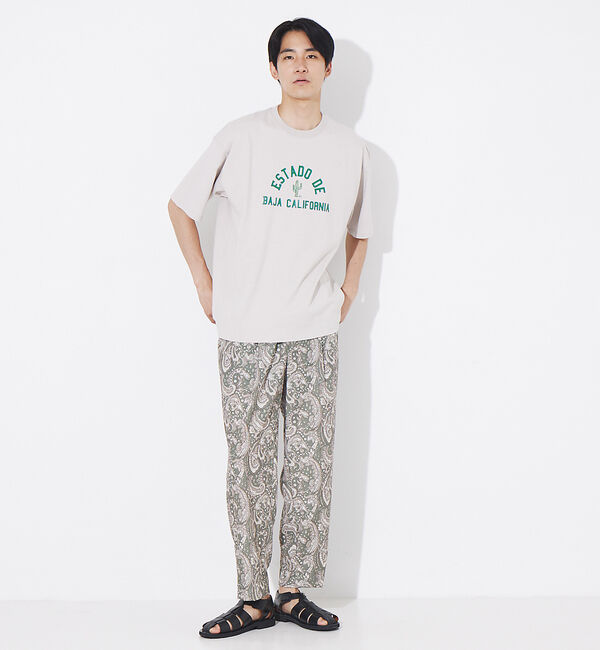 ABAHOUSE「サボテンカレッジロゴ Tシャツ」|Tシャツ・カットソー|