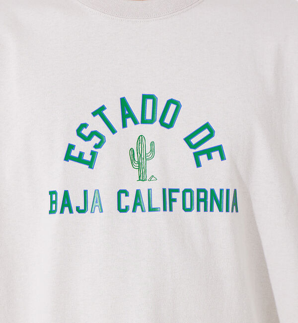 ABAHOUSE「サボテンカレッジロゴ Tシャツ」|Tシャツ・カットソー|
