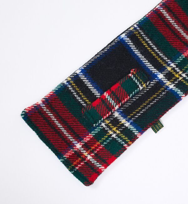 ABAHOUSE「【TWEEDMILL / ツイードミル】Fleece Double Face L」|マフラー|