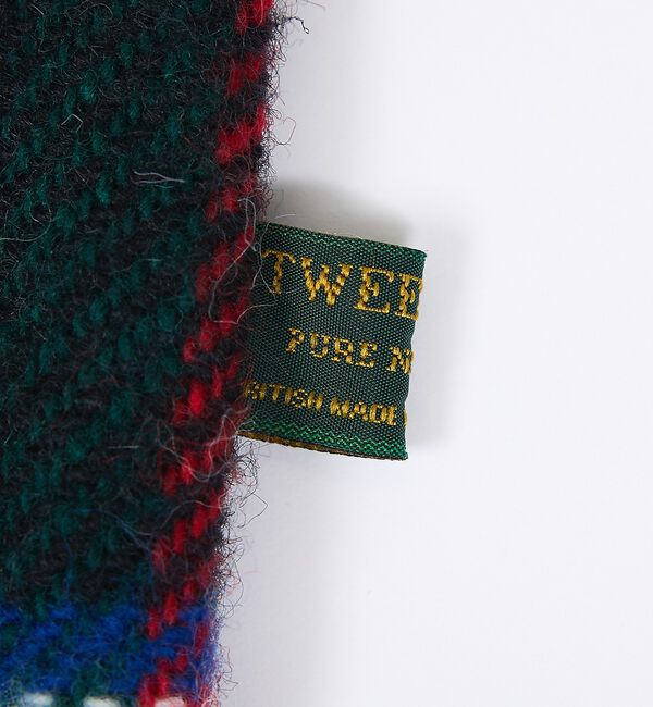 ABAHOUSE「【TWEEDMILL / ツイードミル】Fleece Double Face L」|マフラー|