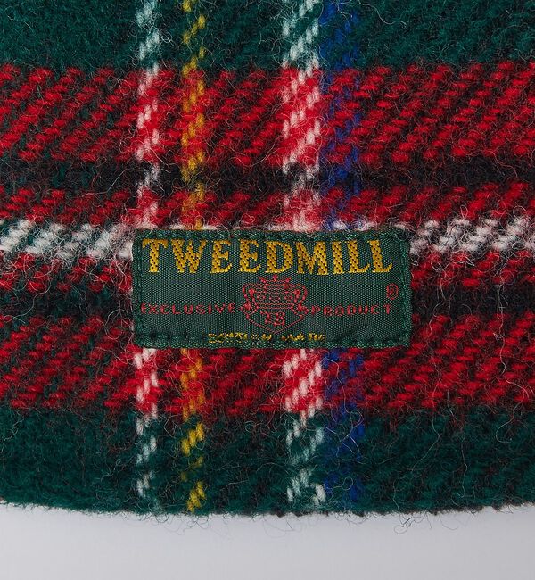 ABAHOUSE「【TWEEDMILL / ツイードミル】Fleece Double Face L」|マフラー|