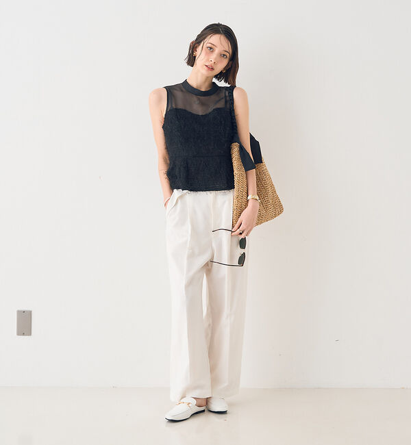 Rouge vif「【一部店舗限定】ストレートマリンパンツ」|その他|