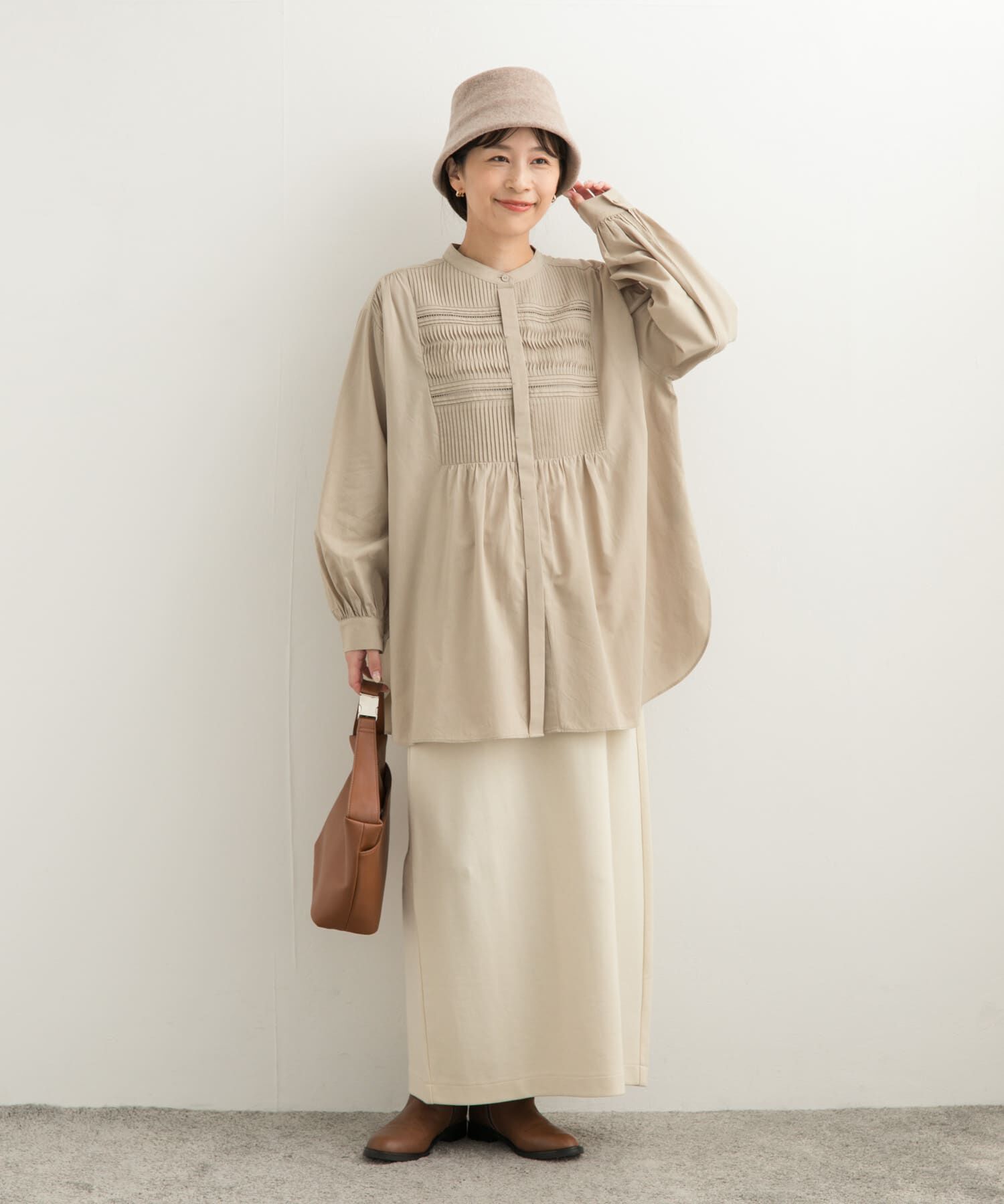 URBAN RESEARCH DOORS「ダンボールニットストレートスカート」|スカート|