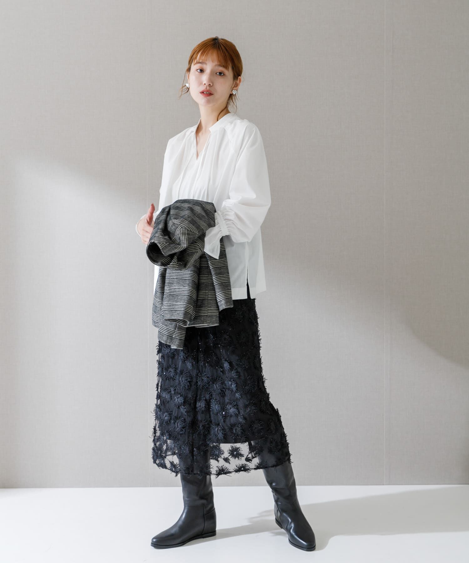 URBAN RESEARCH ROSSO「2WAYボリュームシャツブラウス」|シャツ・ブラウス|