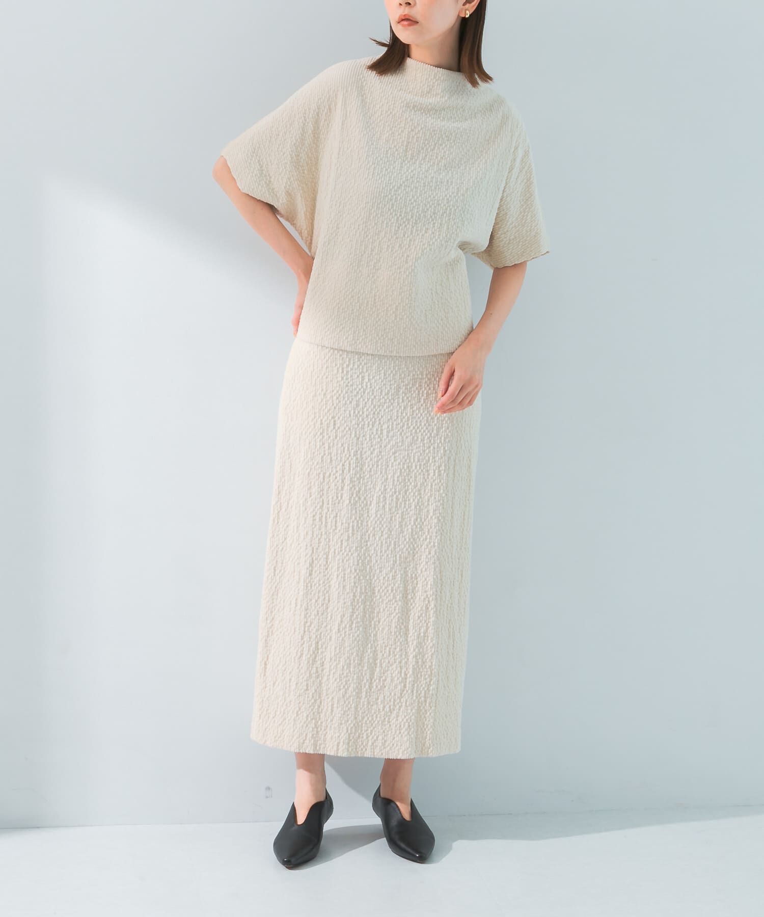 URBAN RESEARCH ROSSO「le　CORDUROY H-LINE SKIRT」|スカート|