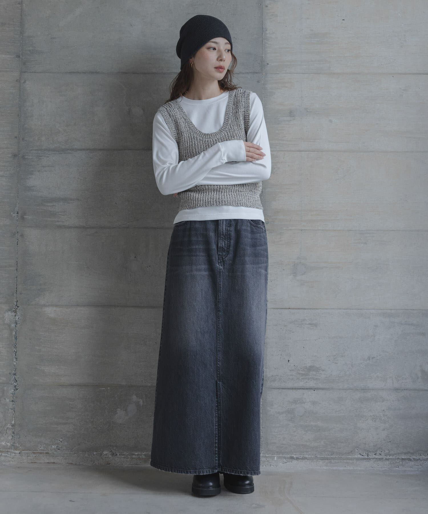 Sonny Label 「スムースタッチテレコリブクルーネックプルオーバー」|Tシャツ・カットソー|