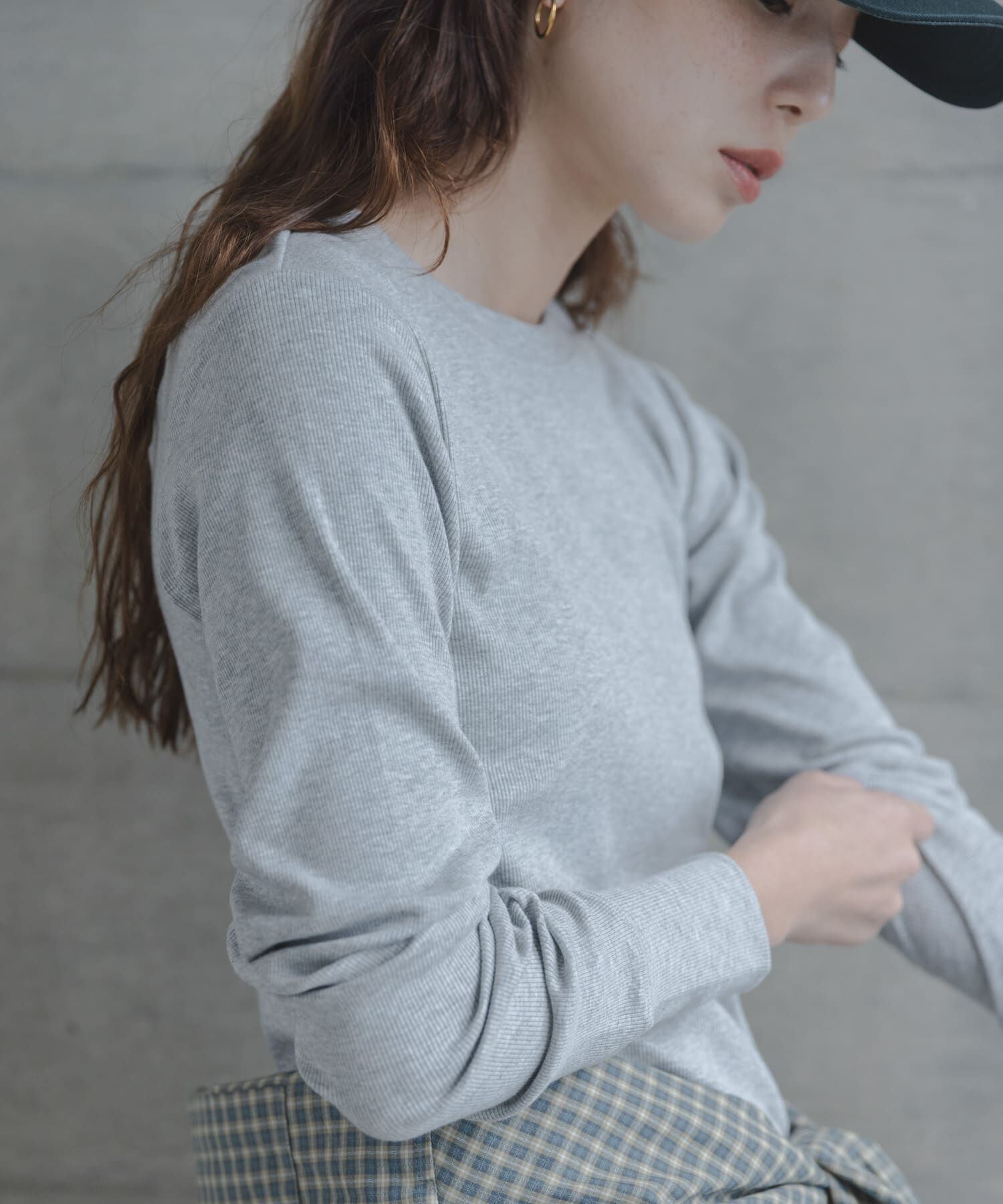 Sonny Label 「スムースタッチテレコリブクルーネックプルオーバー」|Tシャツ・カットソー|