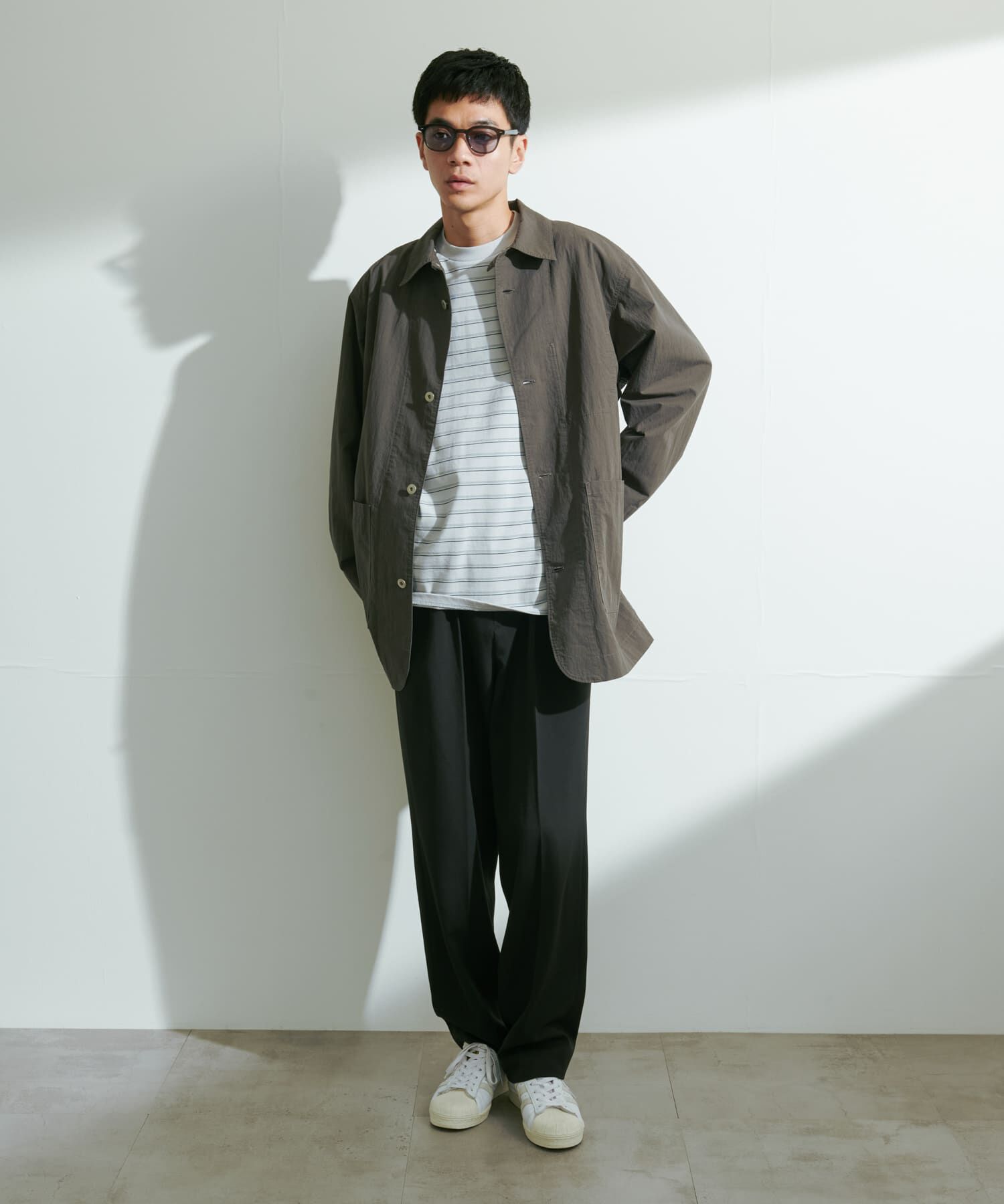 URBAN RESEARCH DOORS「『UR TECH』完声2タックワイドトラウザー」|その他|