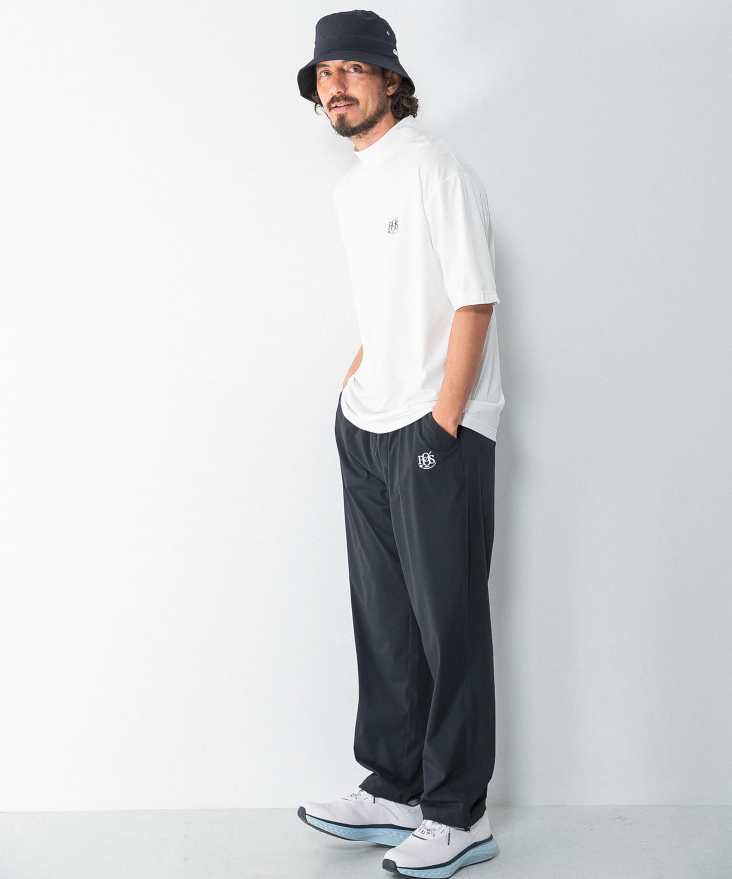 Sonny Label 「OOPS　吸水速乾モックネックTシャツ」|Tシャツ・カットソー|