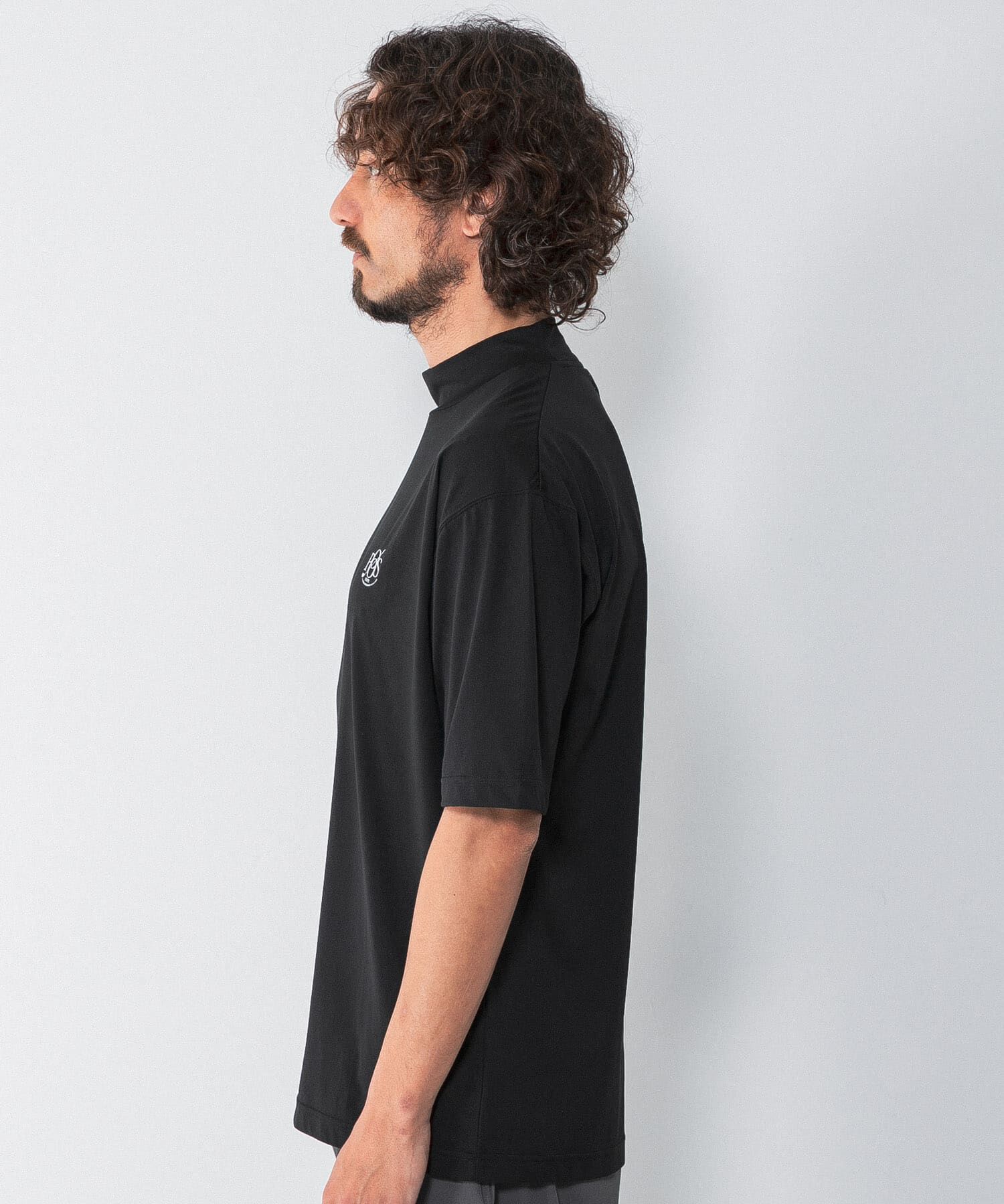 Sonny Label 「OOPS　吸水速乾モックネックTシャツ」|Tシャツ・カットソー|