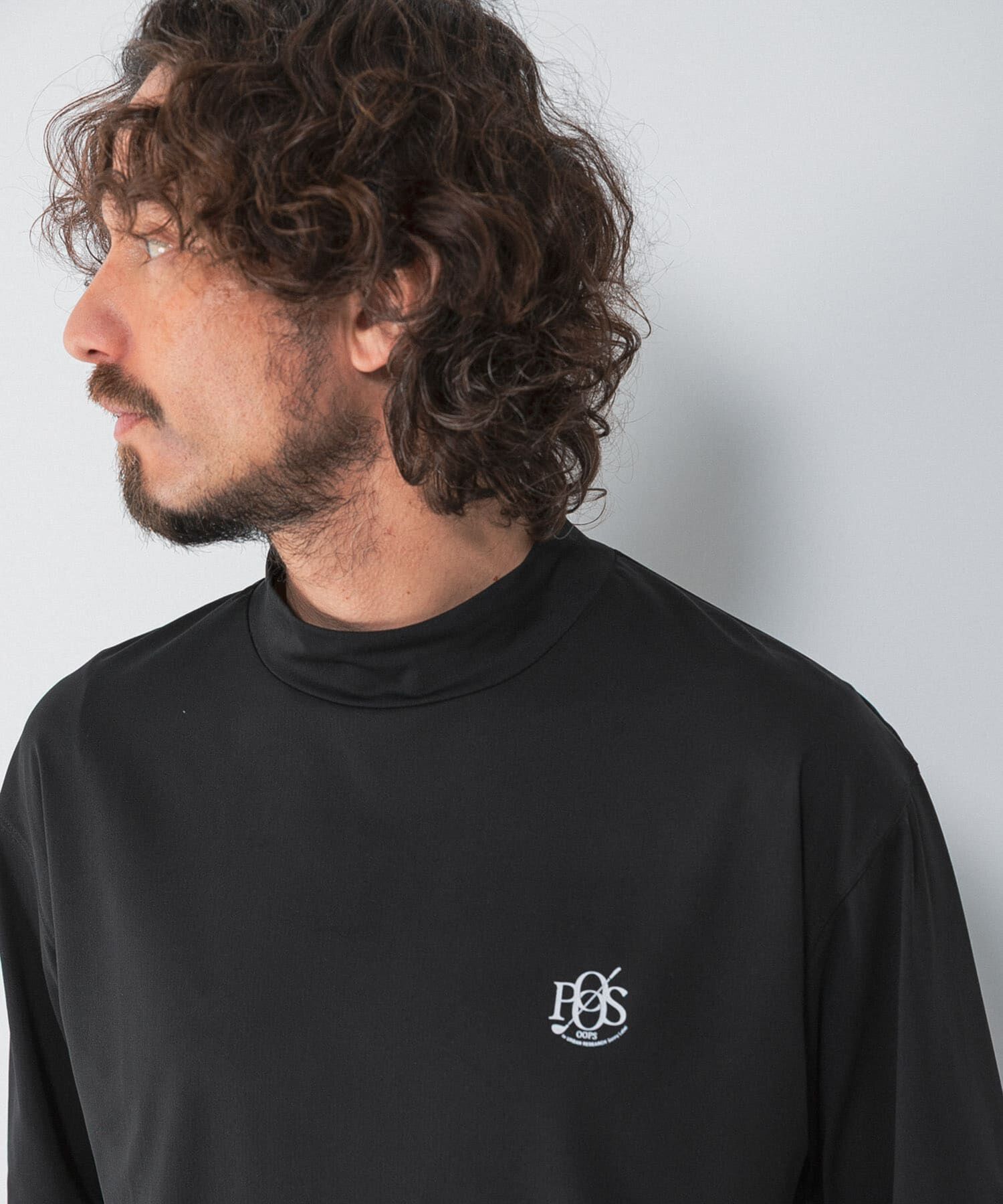 Sonny Label 「OOPS　吸水速乾モックネックTシャツ」|Tシャツ・カットソー|