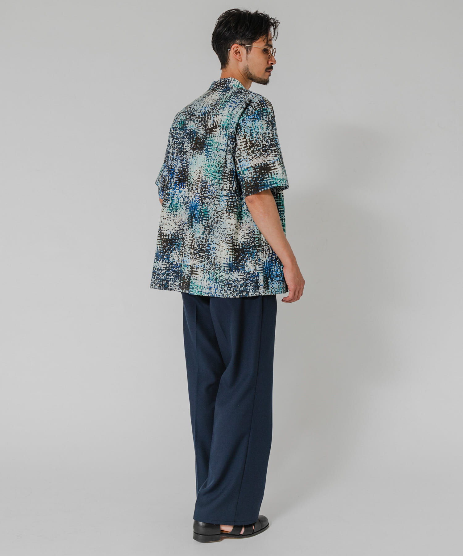 URBAN RESEARCH「LONGCHAMP OPEN COLLAR SHIRTS」|シャツ・ブラウス|