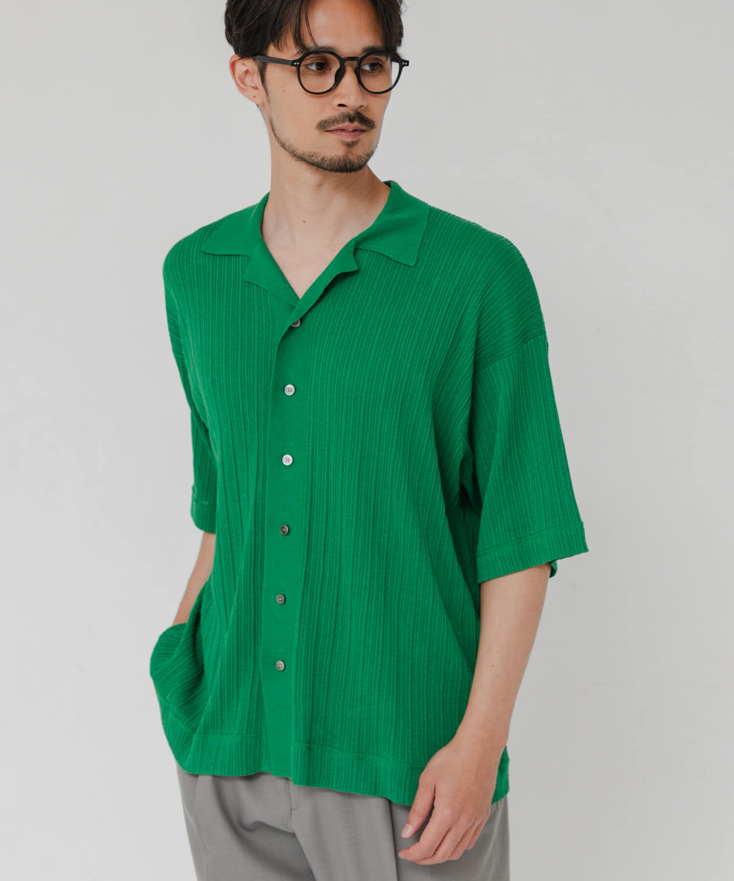 URBAN RESEARCH「『別注』crepuscule&times;URBAN RESEARCH　WASHI SHORT-SLEEVE SHIRTS」|シャツ・ブラウス|