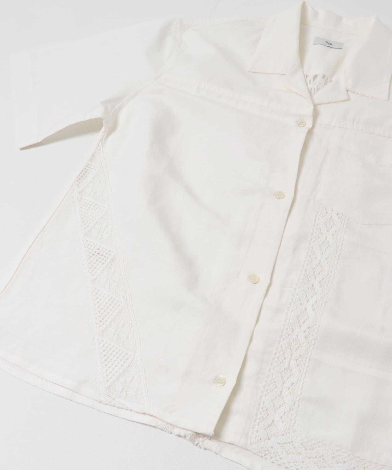 URBAN RESEARCH「Teya　LACE PANEL SHIRTS」|シャツ・ブラウス|