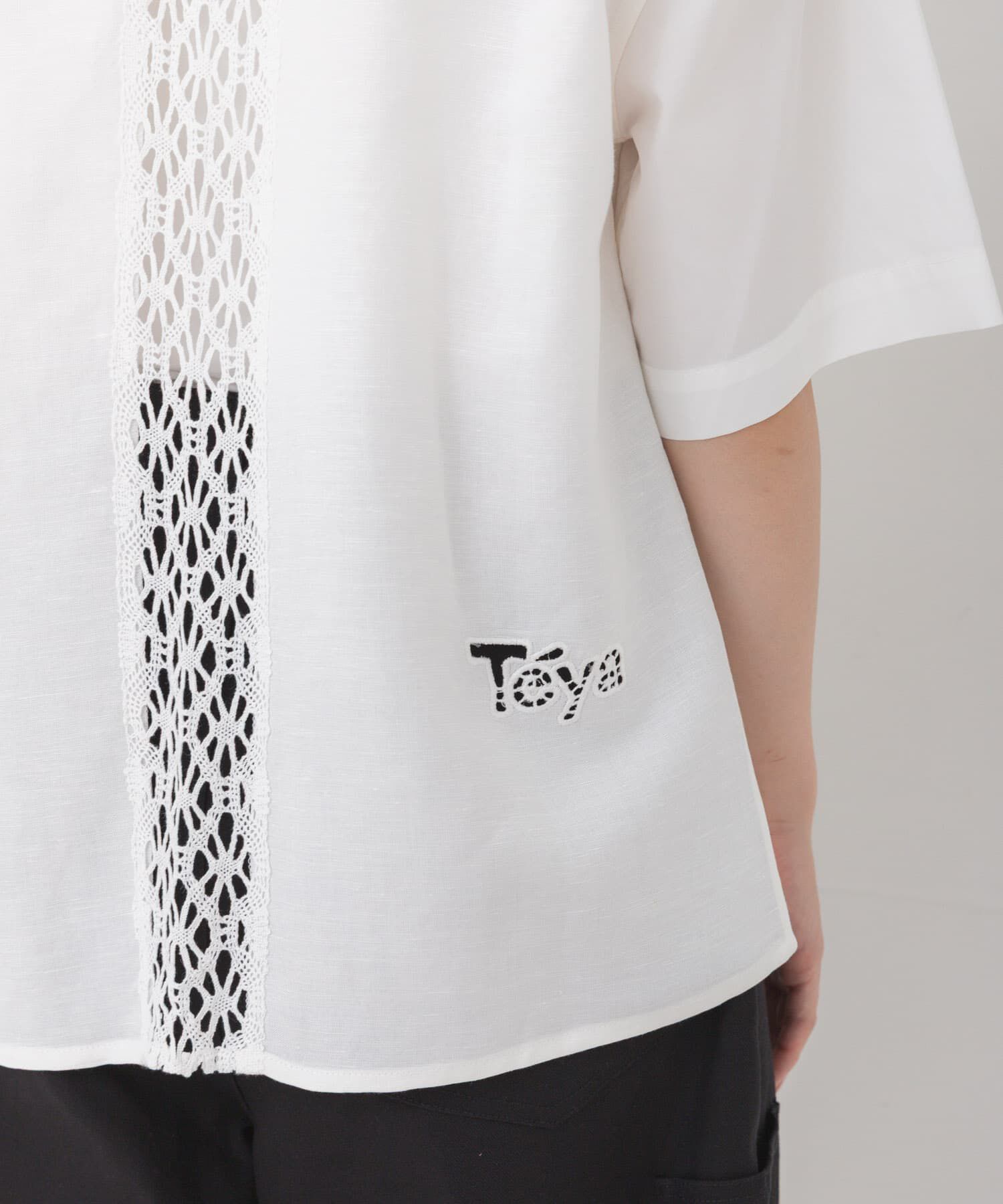 URBAN RESEARCH「Teya　LACE PANEL SHIRTS」|シャツ・ブラウス|