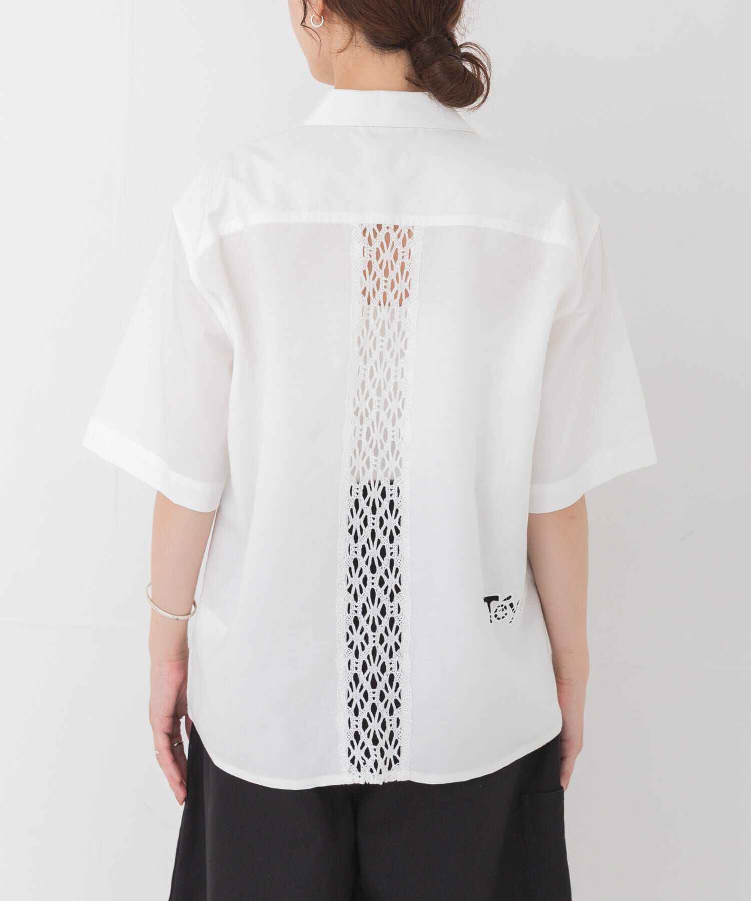 URBAN RESEARCH「Teya　LACE PANEL SHIRTS」|シャツ・ブラウス|