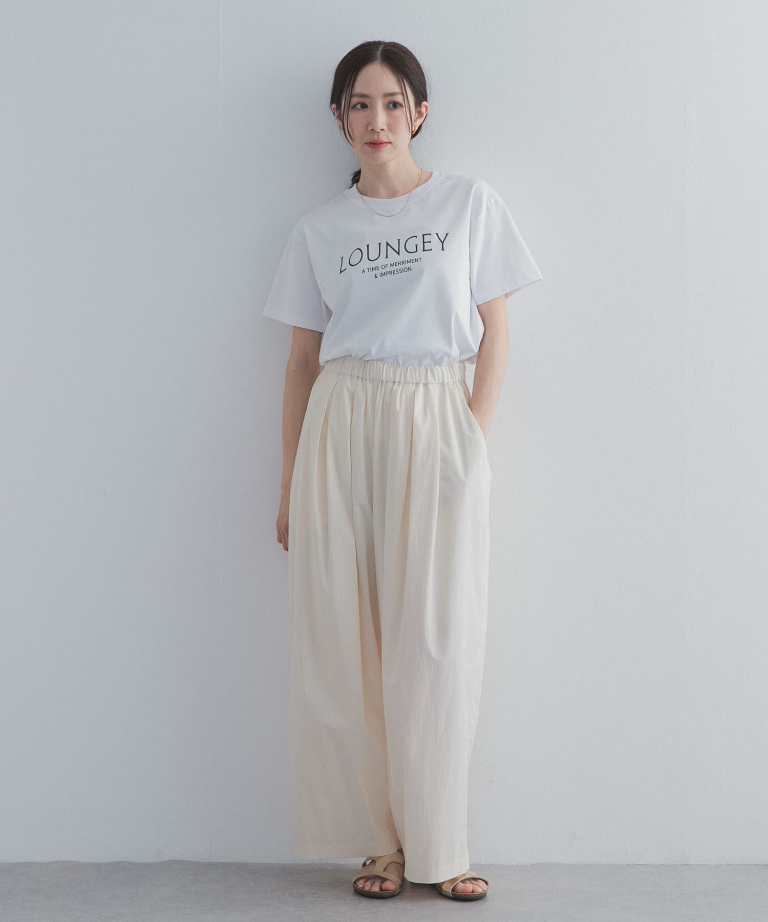 URBAN RESEARCH DOORS「ロゴプリントTシャツ」|Tシャツ・カットソー|