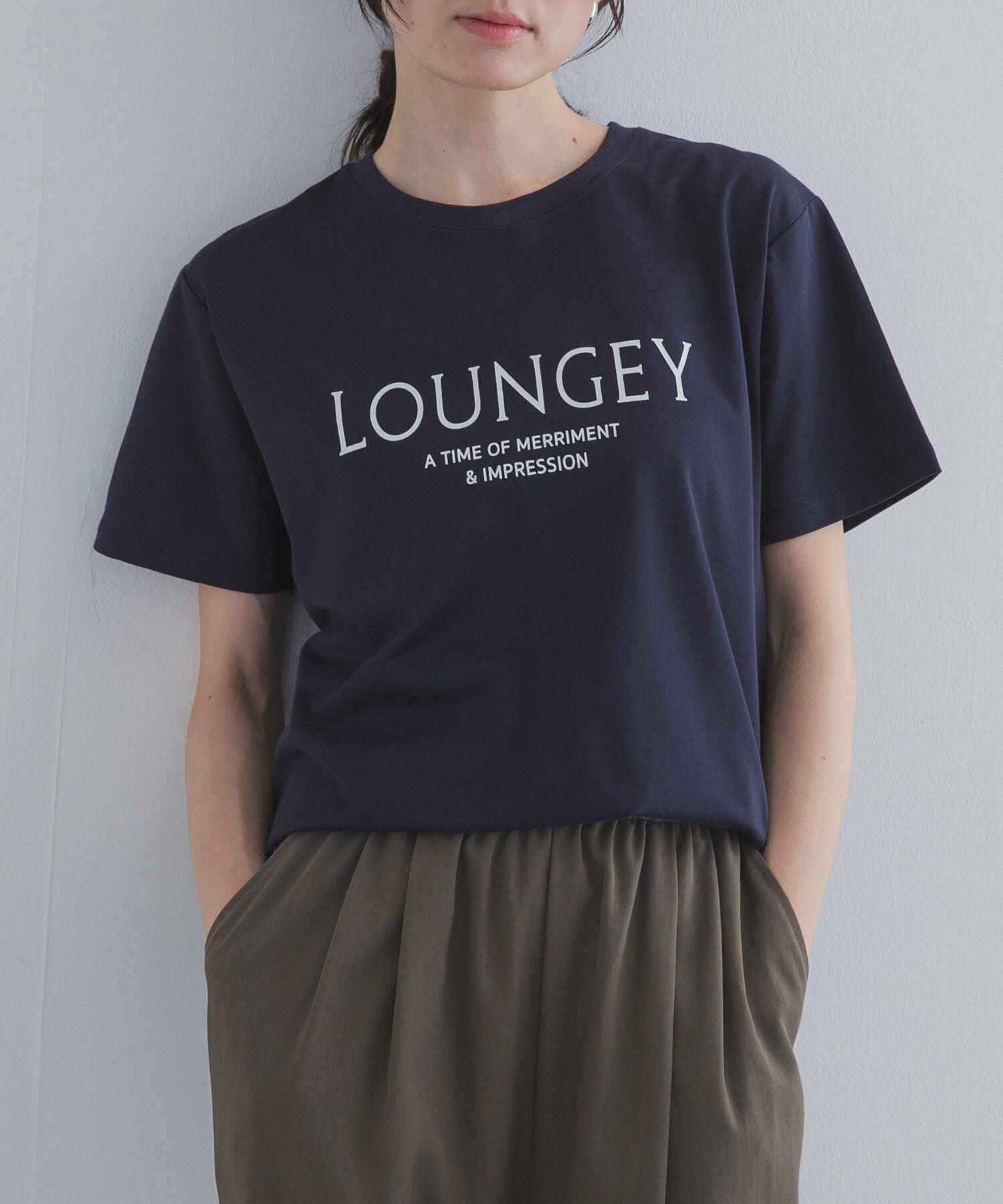 URBAN RESEARCH DOORS「ロゴプリントTシャツ」|Tシャツ・カットソー|