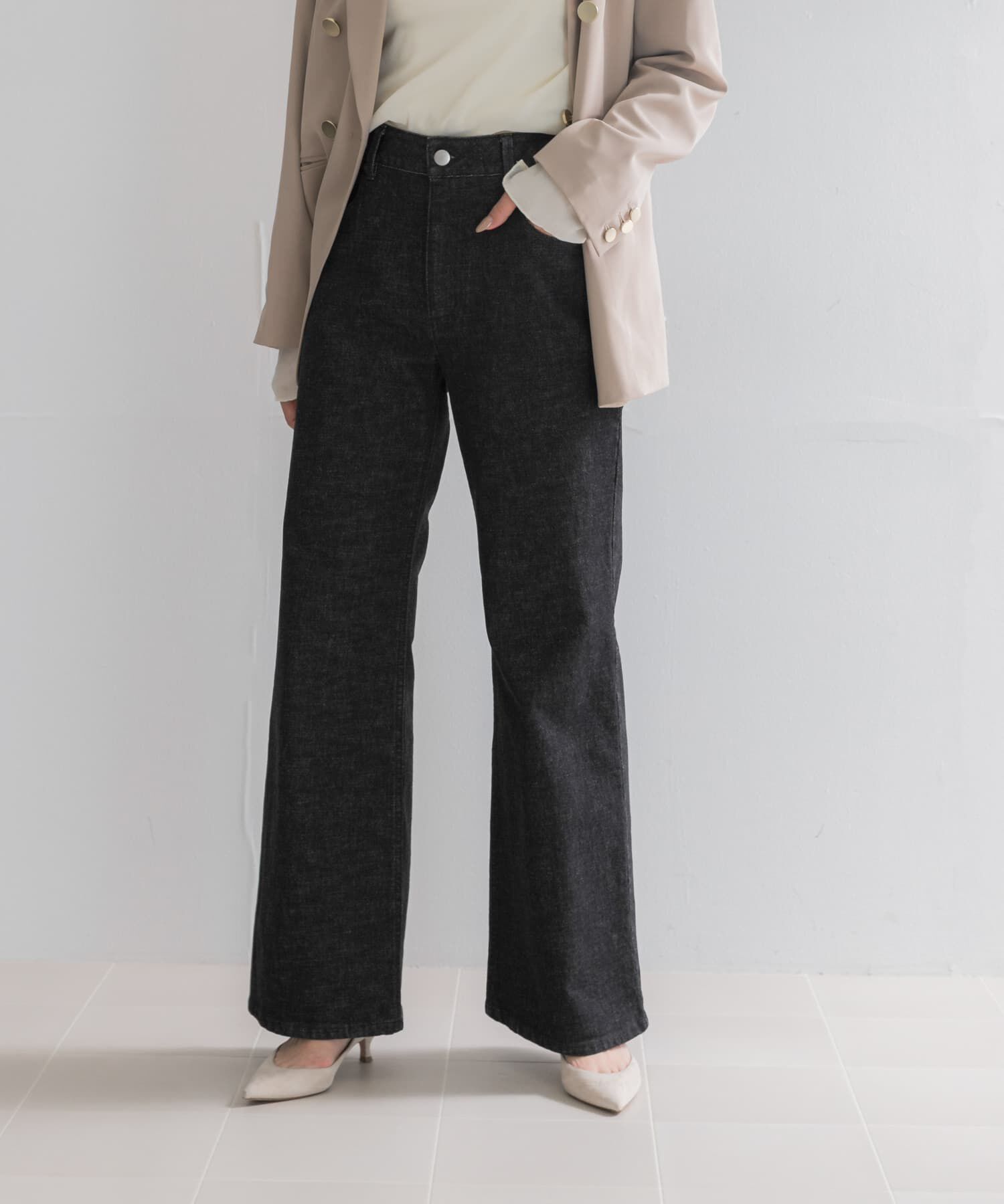 URBAN RESEARCH ROSSO「PERFECT FLARE DENIM」|デニム|