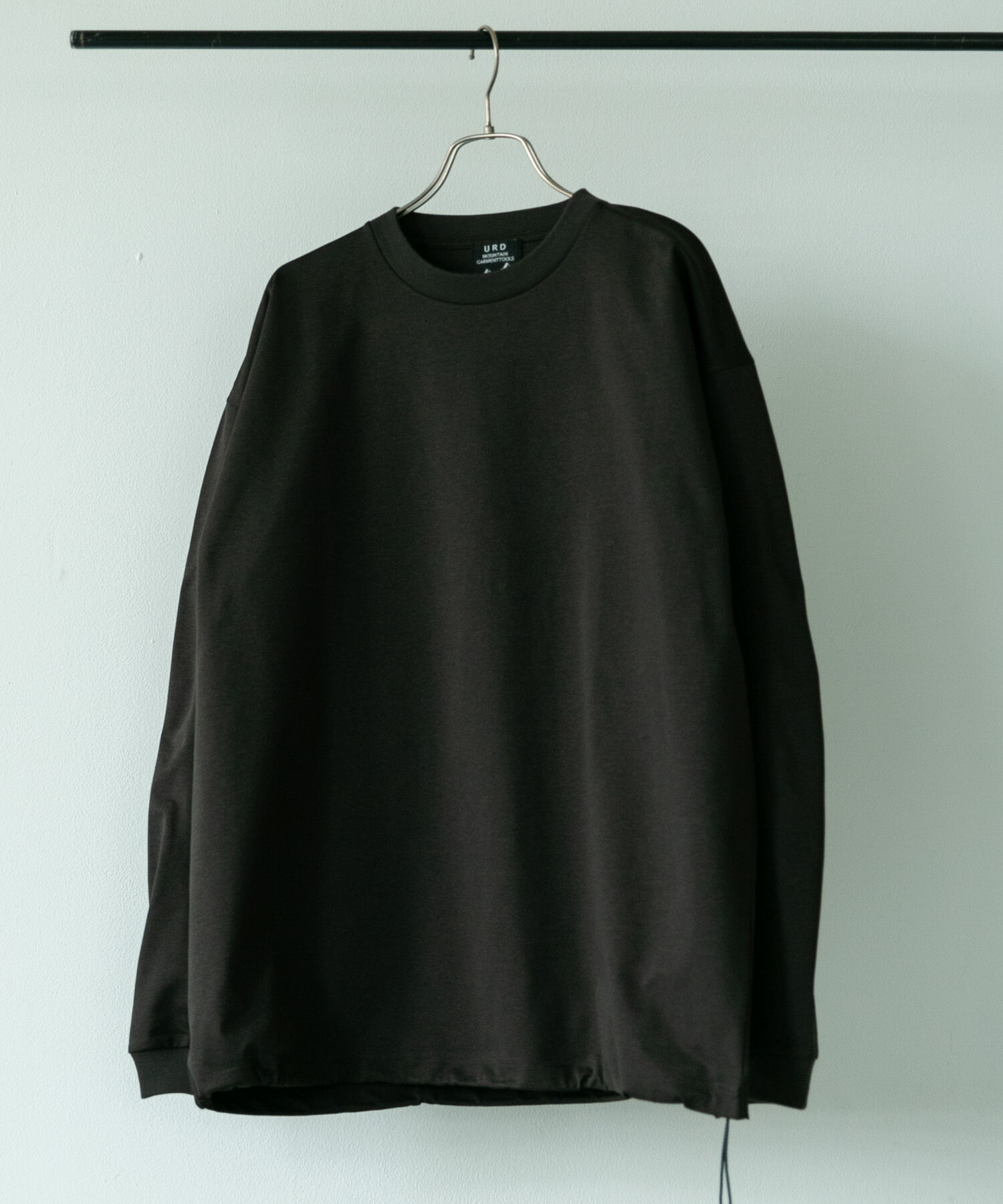 URBAN RESEARCH DOORS「URD Drawstring Long-Sleeve T-shirts」|Tシャツ・カットソー|ブラウン
