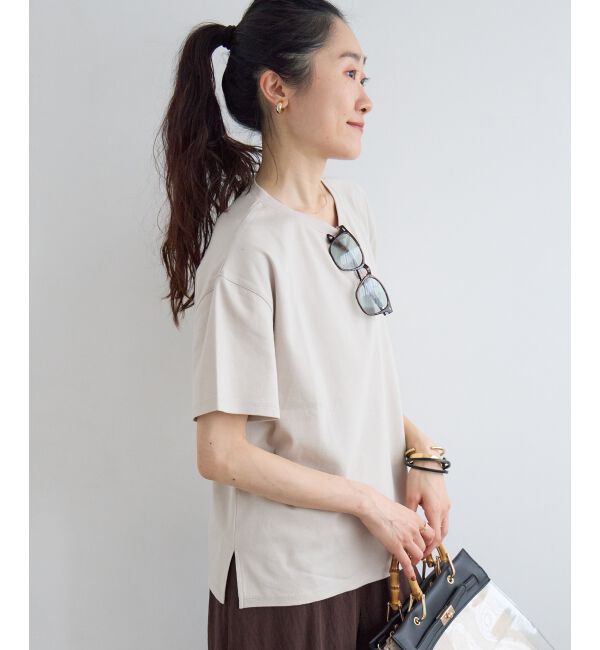  「【撥水・撥油・防汚】LAUMIERETシャツ」|Tシャツ・カットソー|