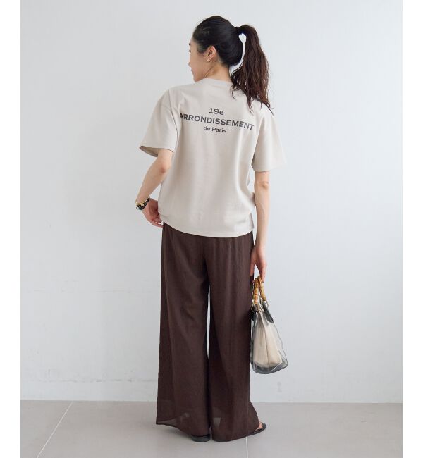  「【撥水・撥油・防汚】LAUMIERETシャツ」|Tシャツ・カットソー|