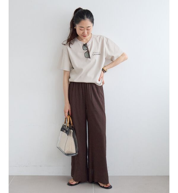  「【撥水・撥油・防汚】LAUMIERETシャツ」|Tシャツ・カットソー|