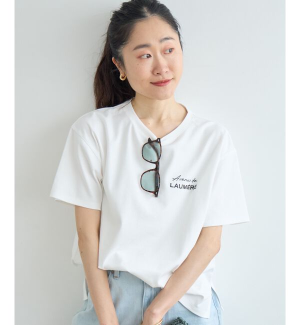  「【撥水・撥油・防汚】LAUMIERETシャツ」|Tシャツ・カットソー|