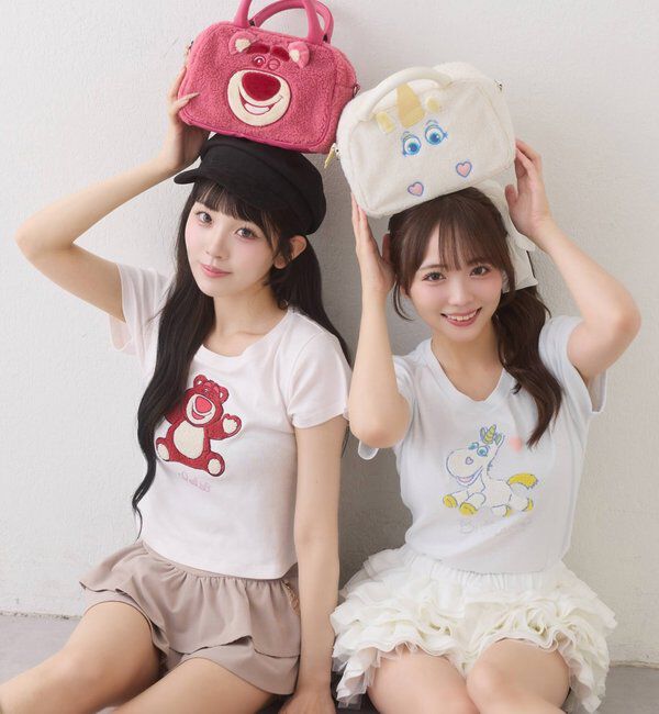  「【トイ・ストーリー】アップリケTee/ロッツォ、バターカップ」|その他|