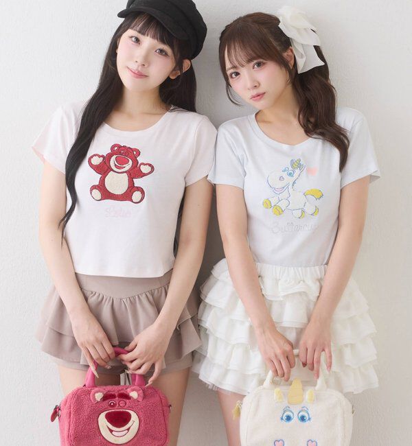  「【トイ・ストーリー】アップリケTee/ロッツォ、バターカップ」|その他|