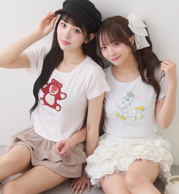  「【トイ・ストーリー】アップリケTee/ロッツォ、バターカップ」|その他|