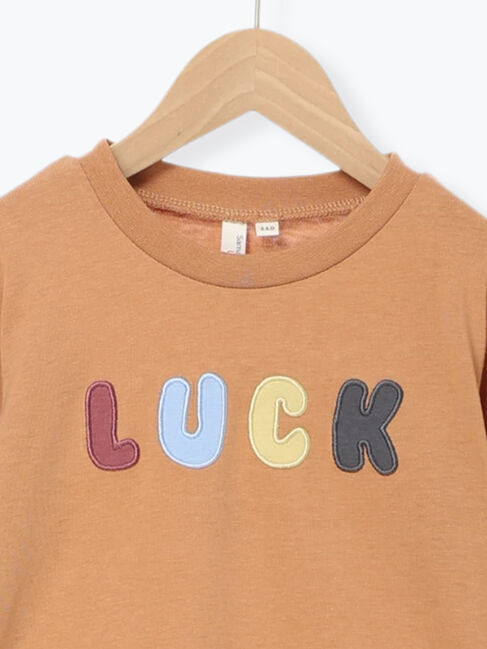 Samansa Mos2 Lagom「パッチワークロゴロンT」|Tシャツ・カットソー|