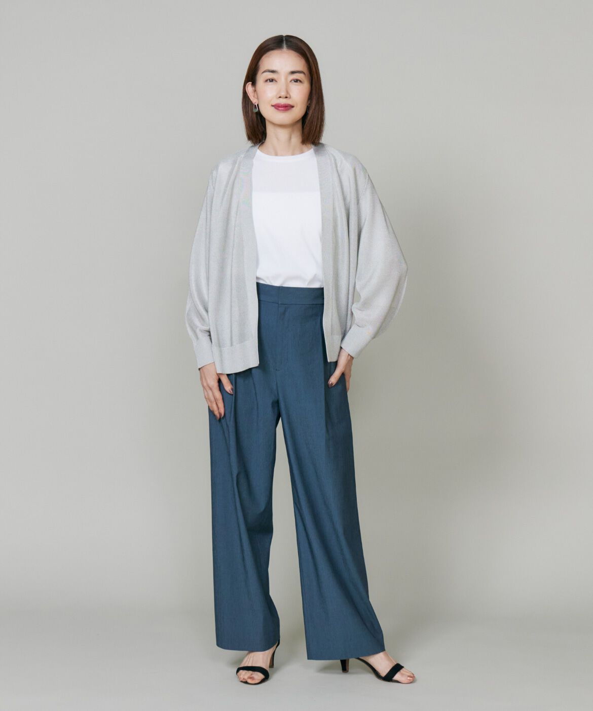 7-IDconcept.「《大きいサイズ》7分袖Tシャツ《日本製》」|Tシャツ・カットソー|