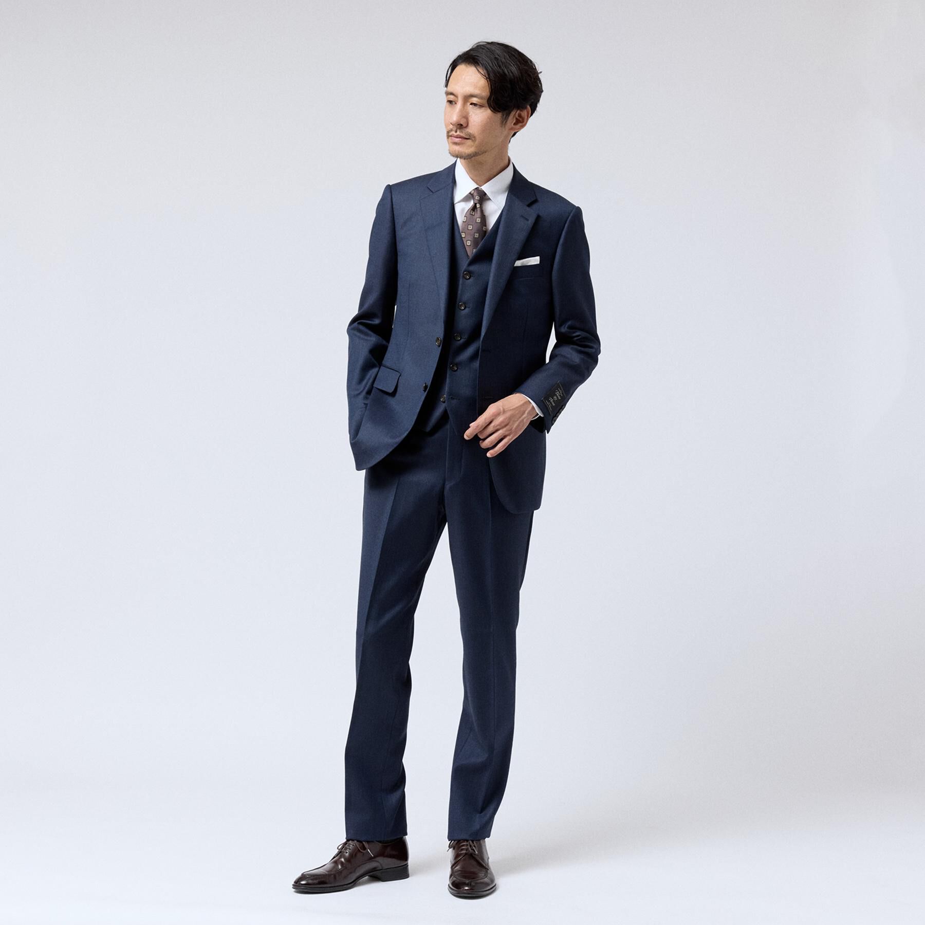 TAKEO KIKUCHI「シャイニー シャーク ピンヘッド スーツ」|スーツ|